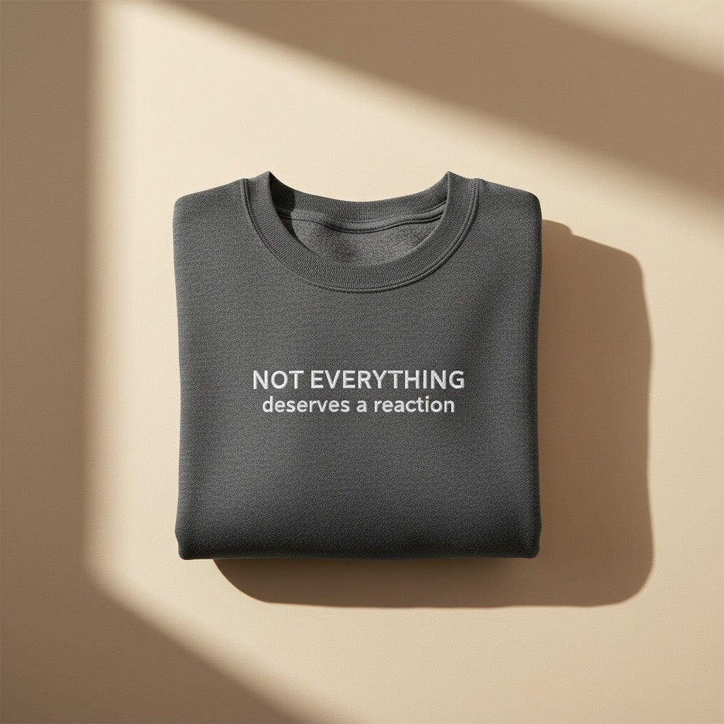NOT EVERYTHING | deserves a reaction